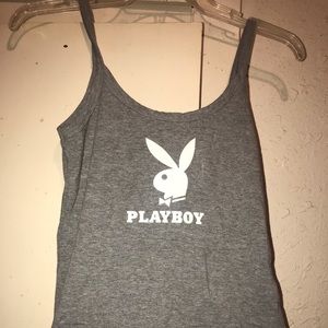 Play boy bunny tank top